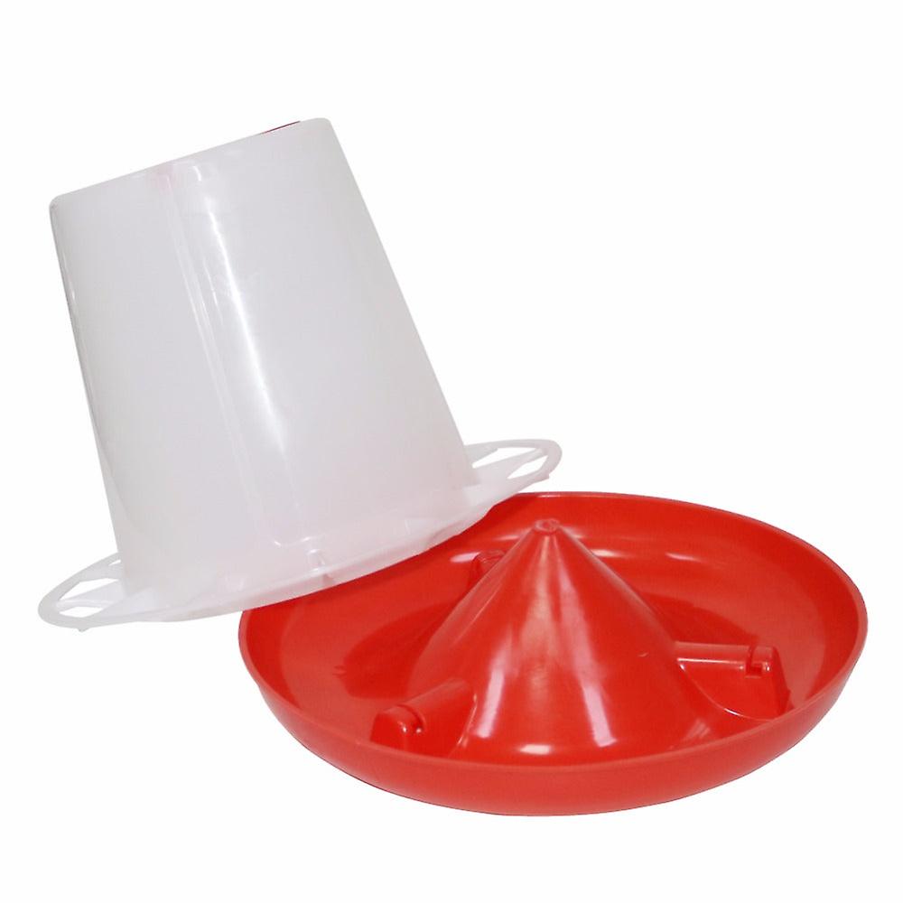5Kg Chicken Feeders Bucket Rooster Quail Pigeon Plastic Feeder Feeding Cup Farm Animals Poultry Farming Tool 1pc
