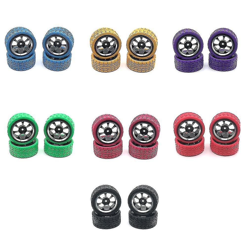 AIMROCK RC On-Road Tires 65mm - Soft Rubber Tyres With Foam Insert For 1/10 1/12 Touring Drift Cars, 4 Pack - View #7