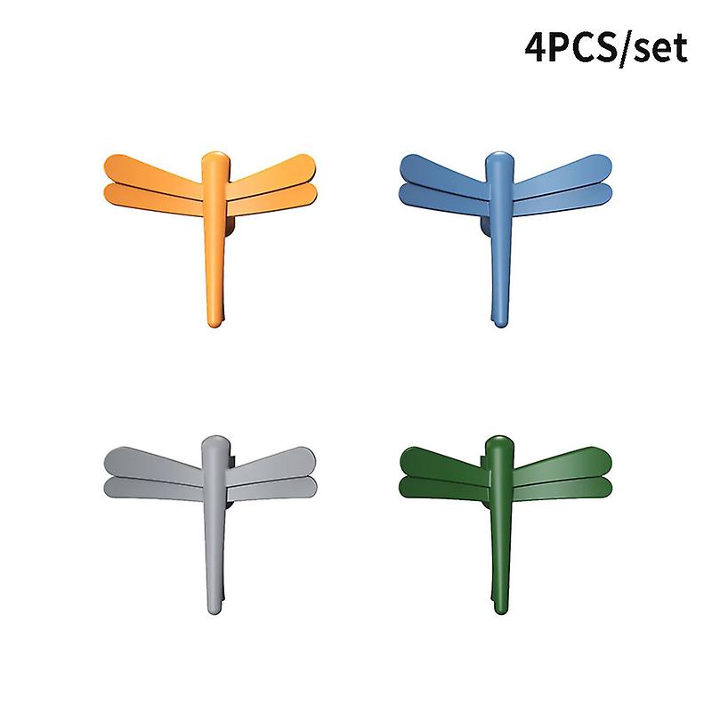 Universal Self Adhesive Wall Dragonfly Hook Drilling Door Kitchen Towel Hooks