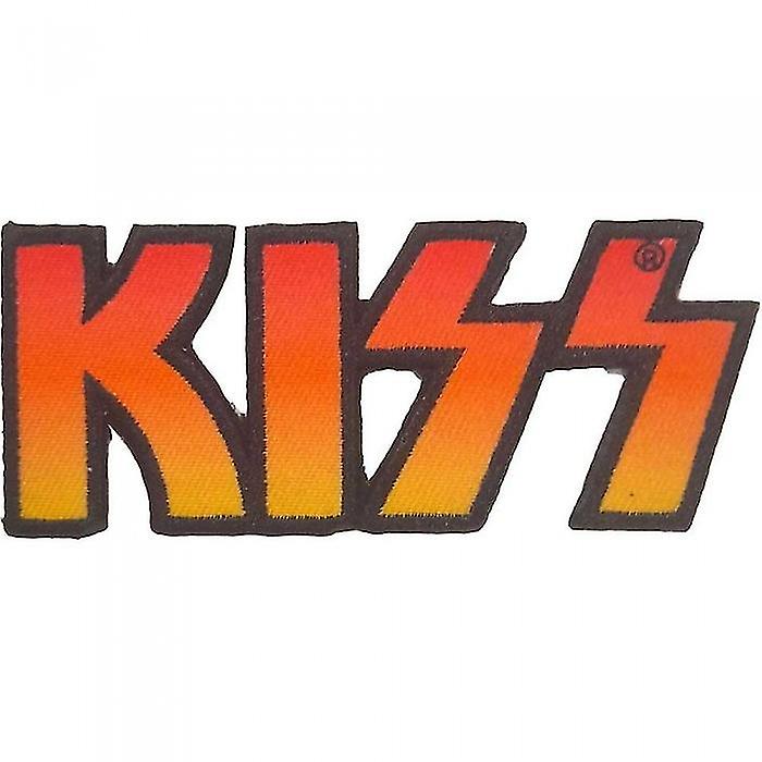 Kiss Logo Cut Out Iron On Patch