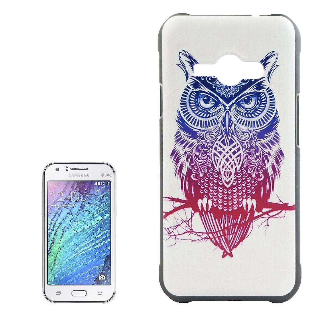 Bulldog Pattern PC Protective Case for Galaxy J1 Ace / J110