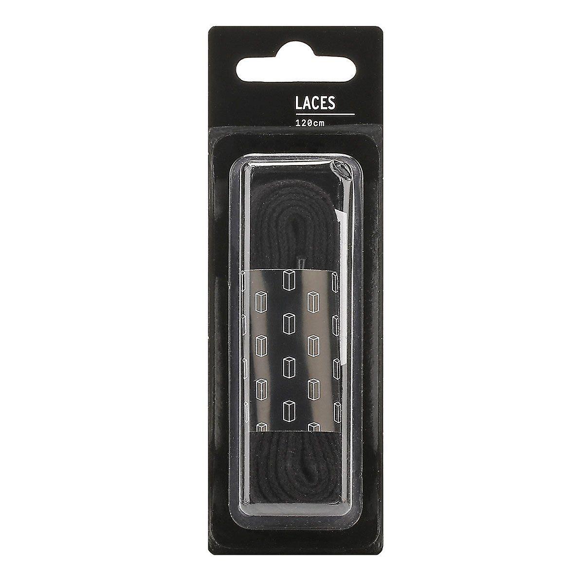 TOWER London Black Flat Laces (120cm) - One Size