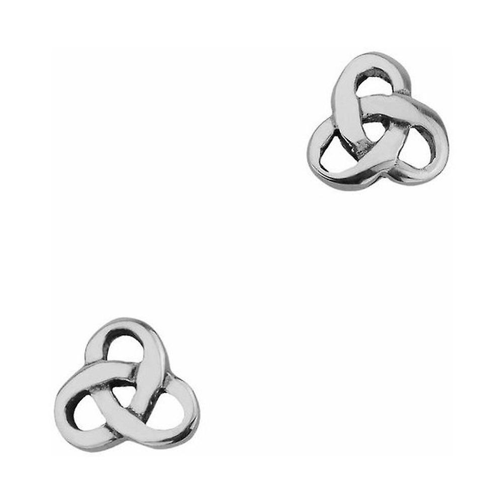 Celtic Holy Trinity Knot Stud Pair Of Earrings Keri