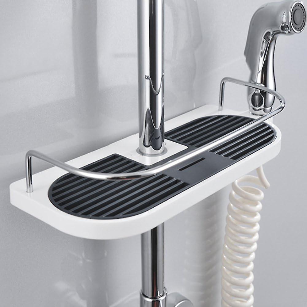 Adjustable Height Rustproof Stainless Steel Shower Caddy