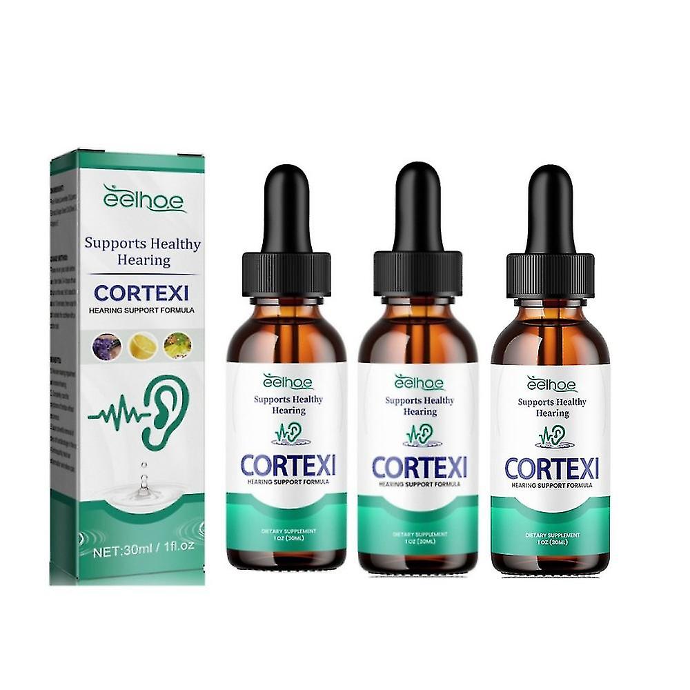 3pcs Cortexi Drops - For Ear Health, Hearing Support, Healthy Eardrum 2024 New
