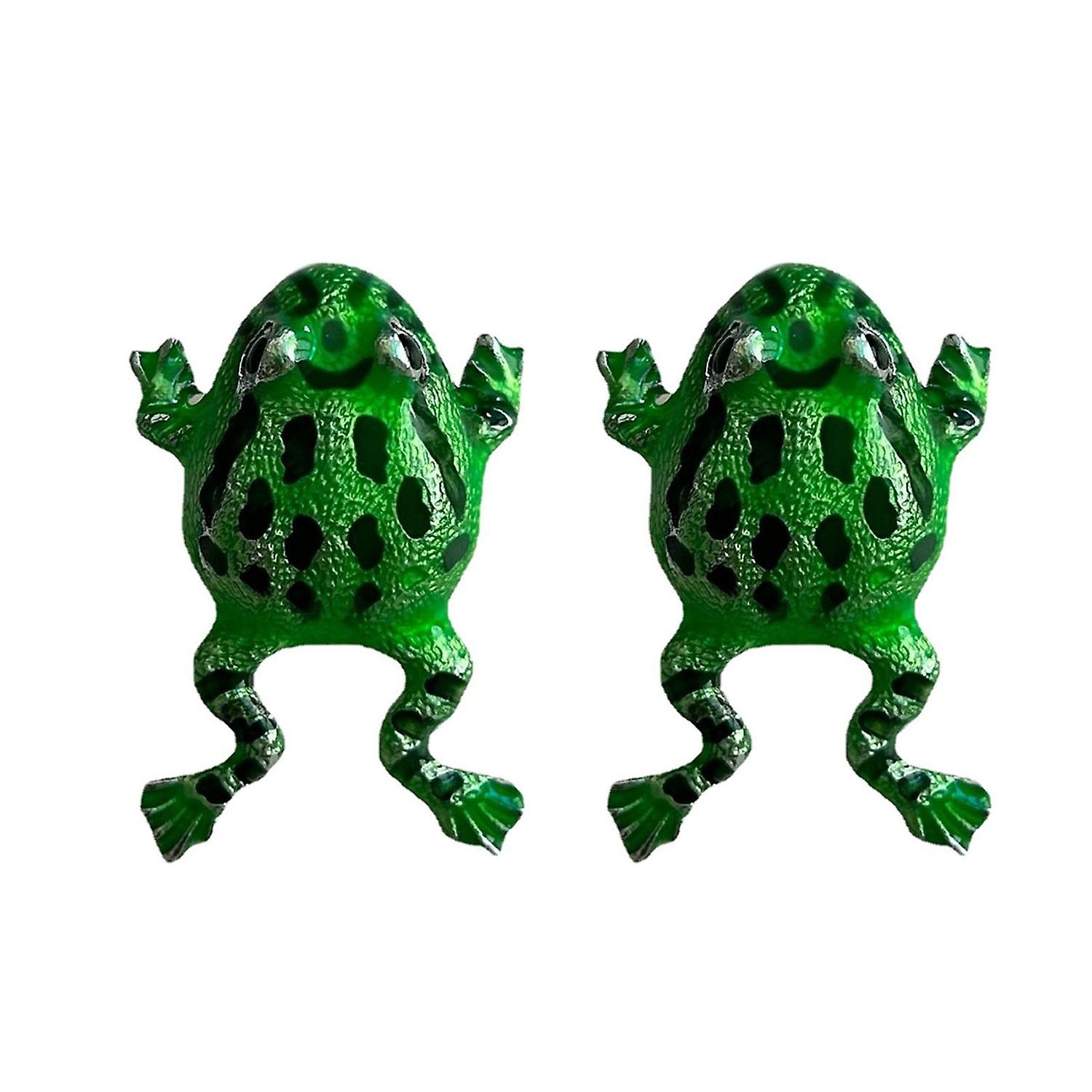 1 Pair Personality Funny Frog Shape Stud Earrings Exaggerated Cute Cartoon Creative Ear Studs Gift