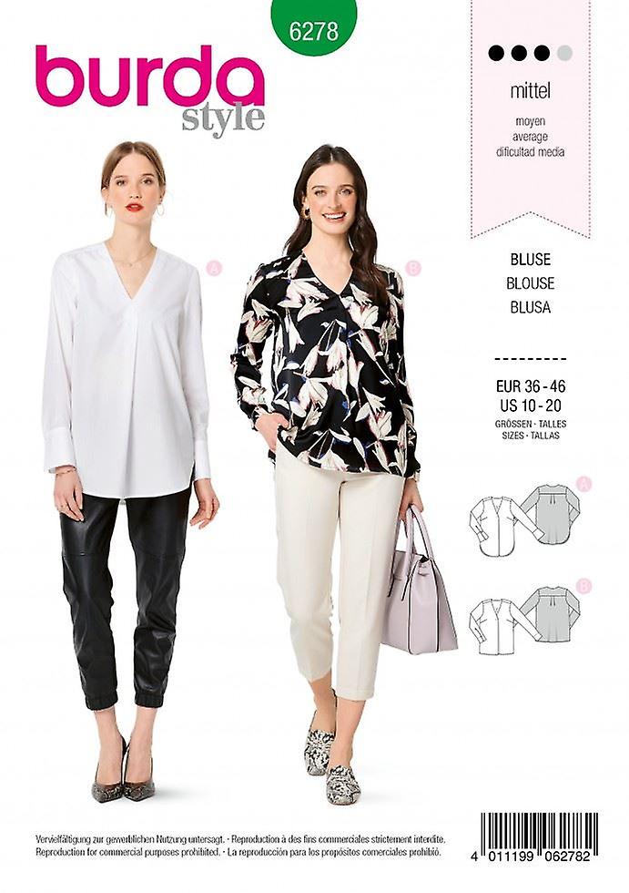 Burda Paper Sewing Pattern 6278