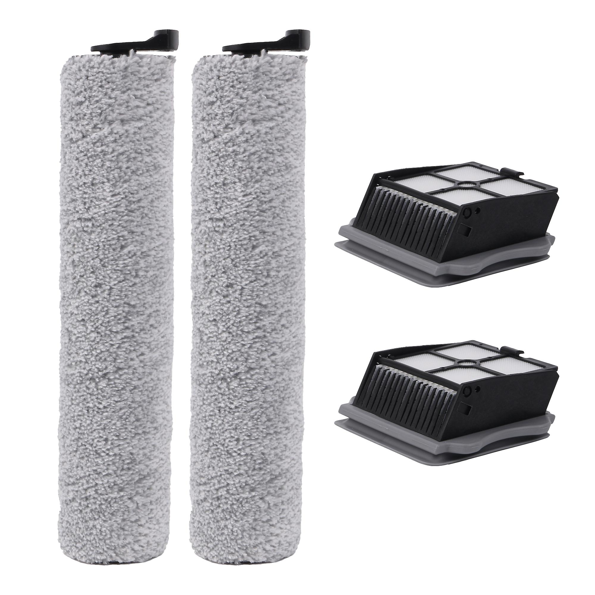 2 Set Brush Roller and Filter Replacement for Tineco Steam Vacuum Part