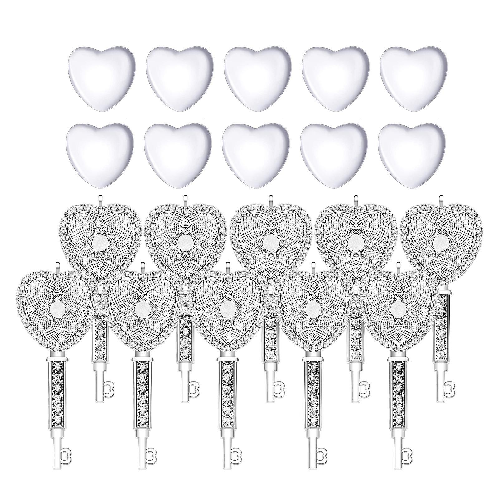 Cabochon Base Setting Pendant Tray Setting Cabochon Blank Base DIY Silver