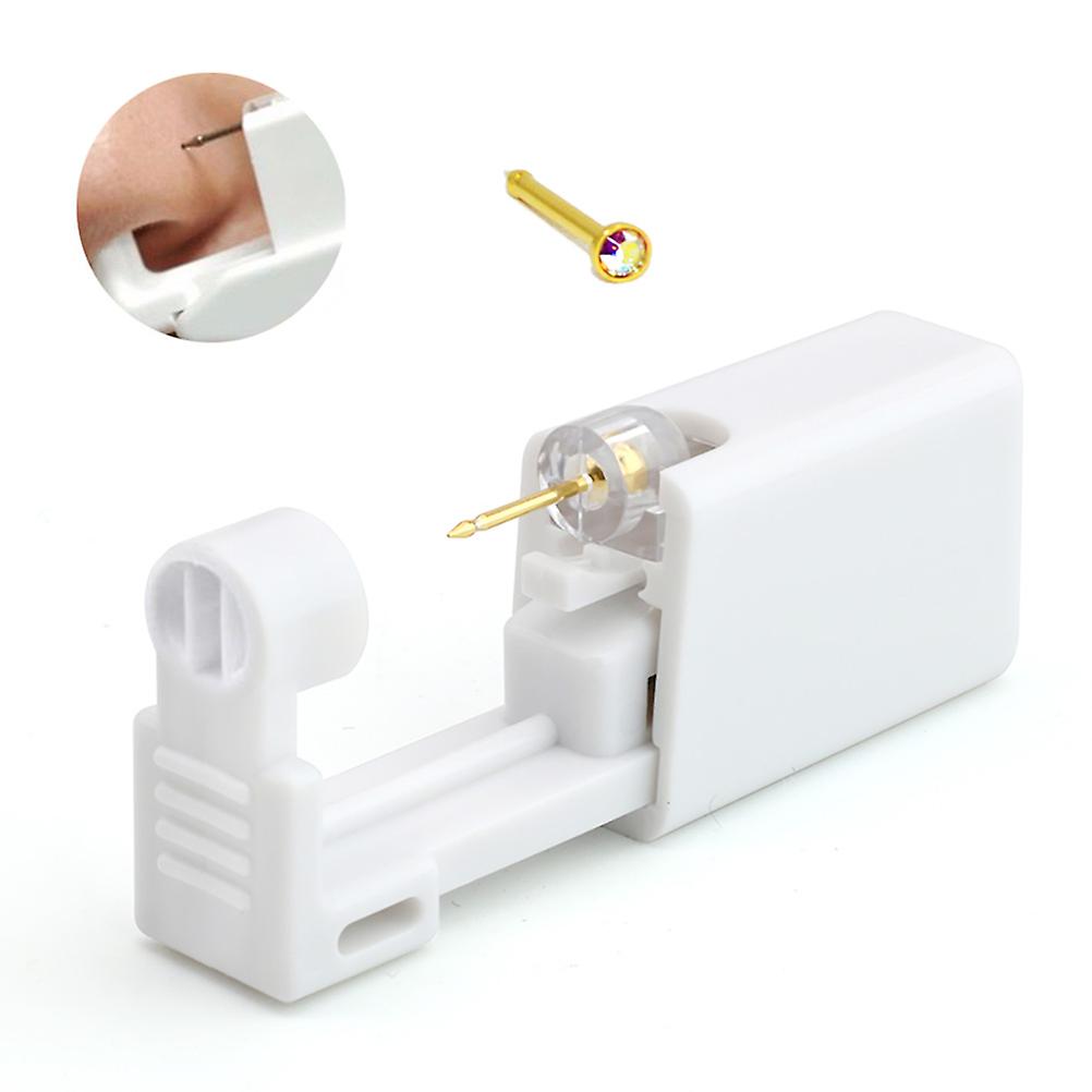 Nose Piercing Kit, Disposable Sterile Ear Piercing Tool, Portable Nose Piercing Kit