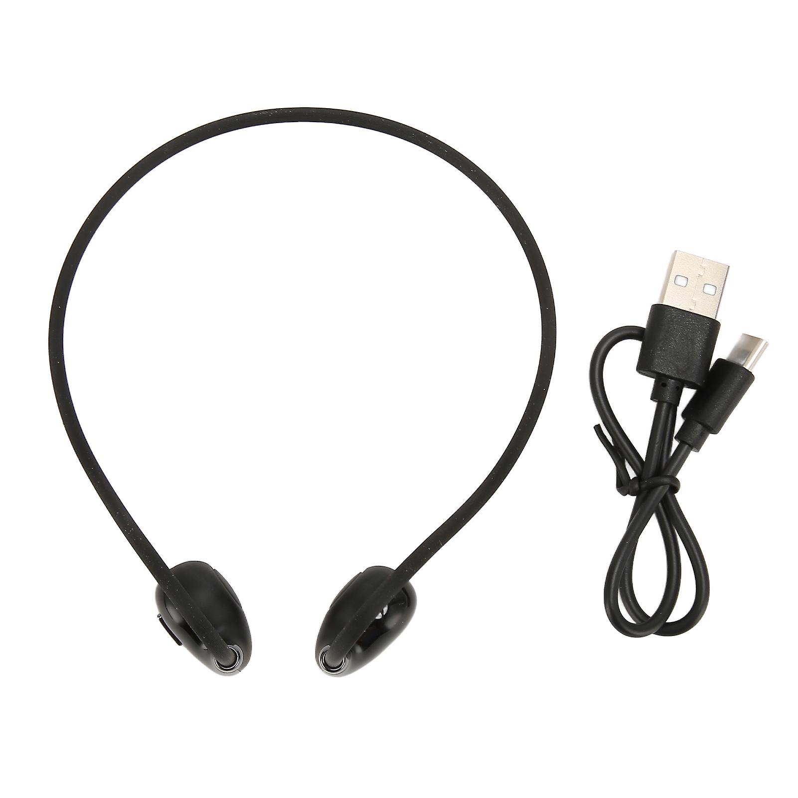 Bone Conduction Headphone Bluetooth 5.3 IPX7 Waterproof Stereo Built in Mic 10H Playtime Wireless Open Ear Headset