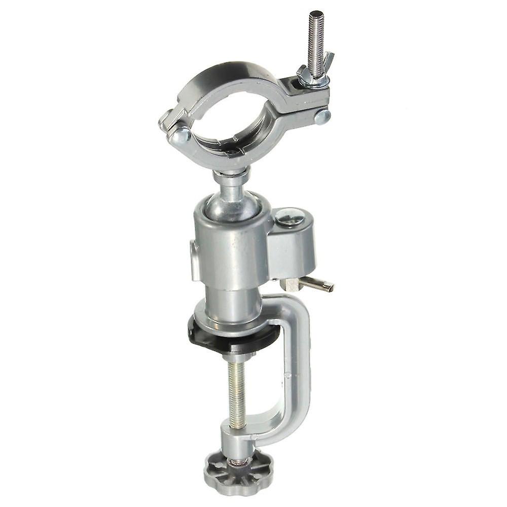Clamp-on Grinder Bench Vises Holder Tool For Electric Drill Stand Rotary Tools