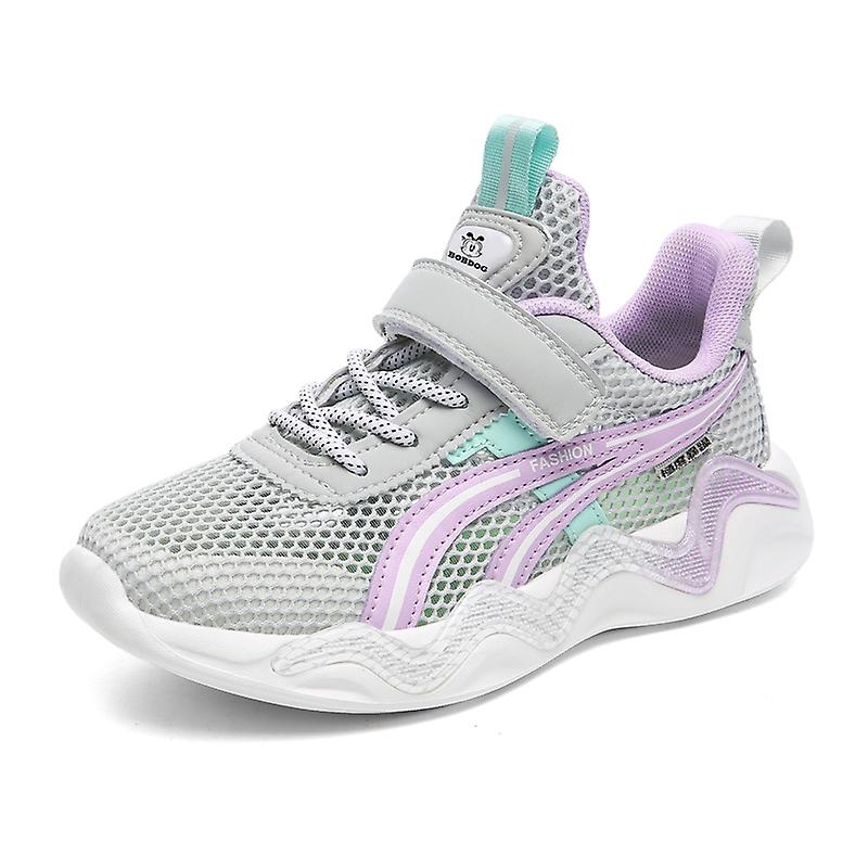 Unisex-Barn Lätt Andningsbar Löpning Sommar Sneaker För Barn Skor För Pojkar Flickor