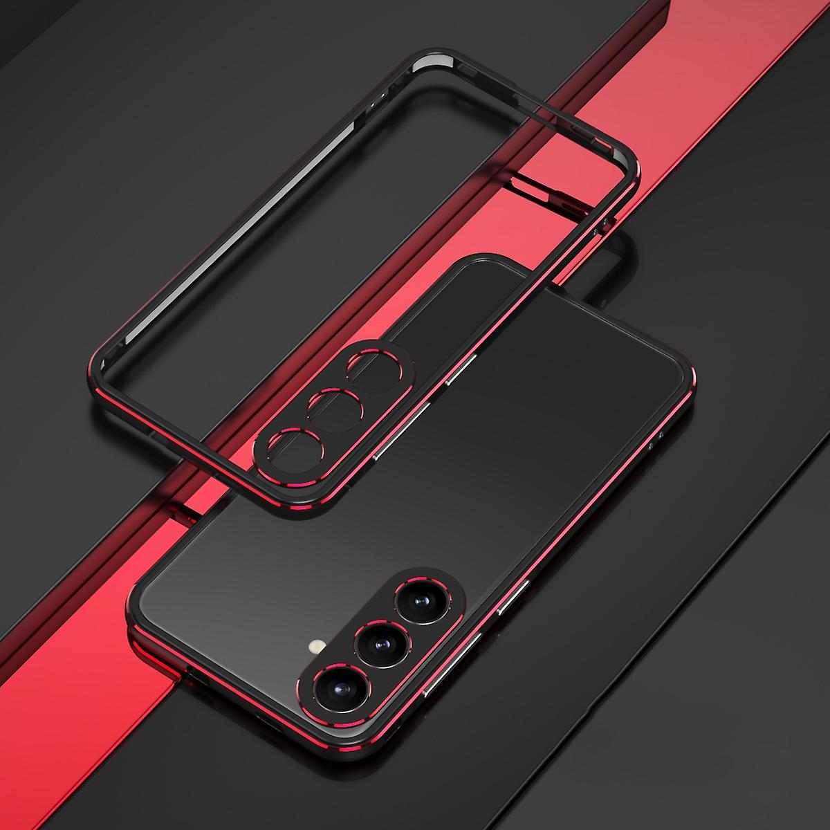 Lens Protector+Metal Frame For Samsung Galaxy S24+ 5G