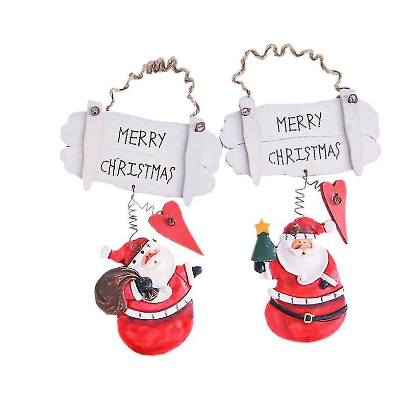 2pcs Santa Claus Hanging