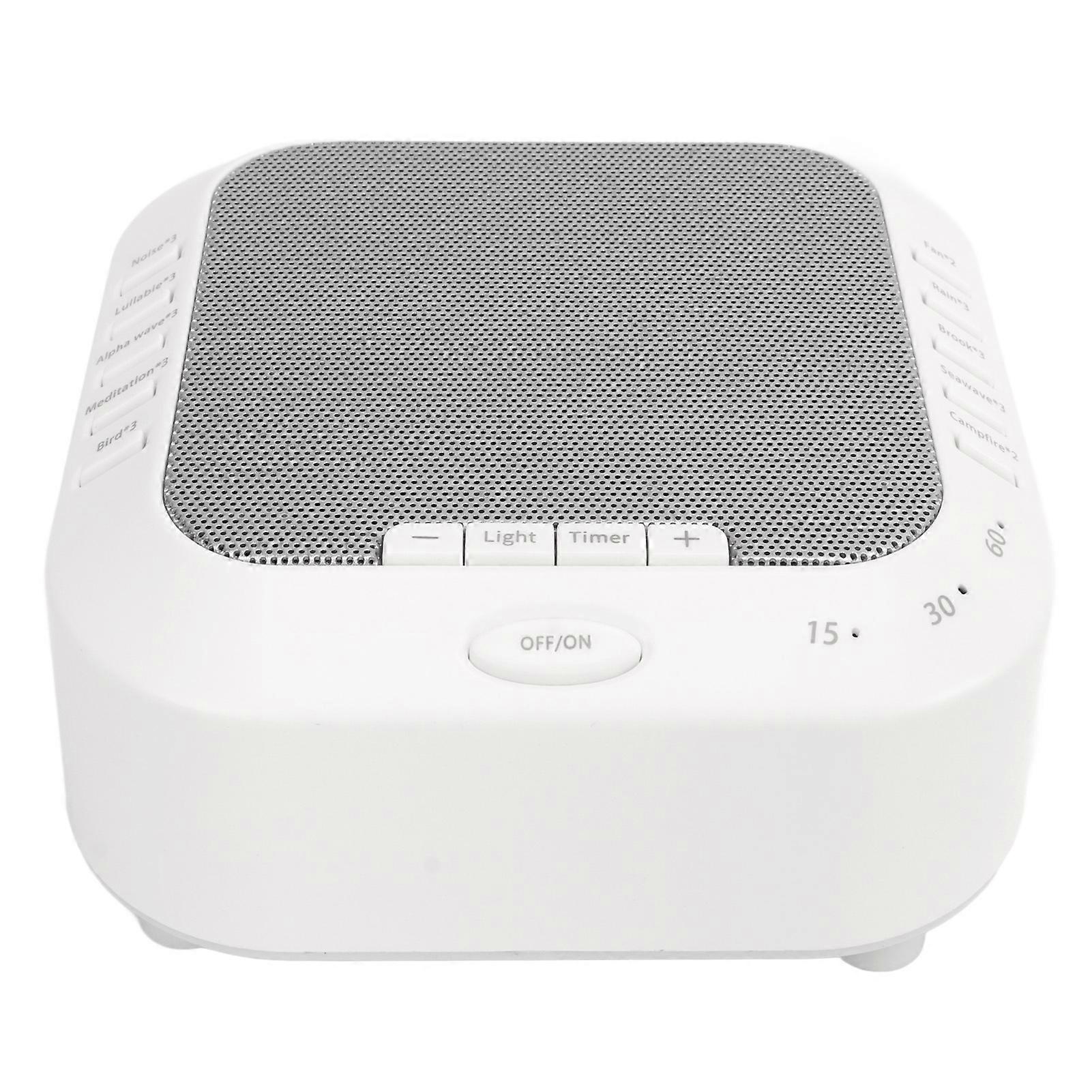 Noise Sound Machine with Night Light 28 Soothing Sounds with Volume Control Noise Reduction Portable for Baby Adults 