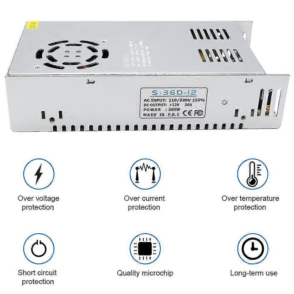 Produktbild von 12 V 20 A DC Universal Geregeltes Schaltnetzteil, AC100 V/240 V Auf