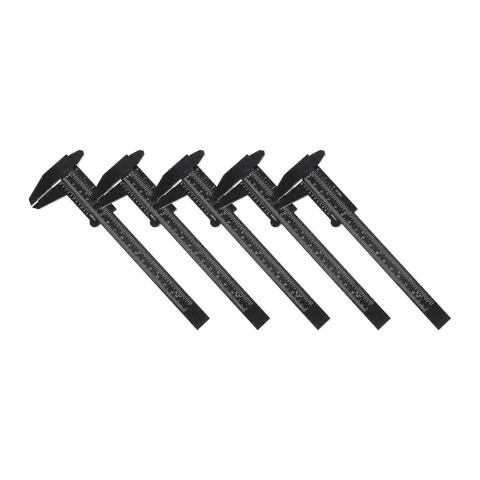 5 Pcs Digital Calipers Measuring Gauge Ruler Mini Caliper Measuring Tool Digital Vernier Caliper