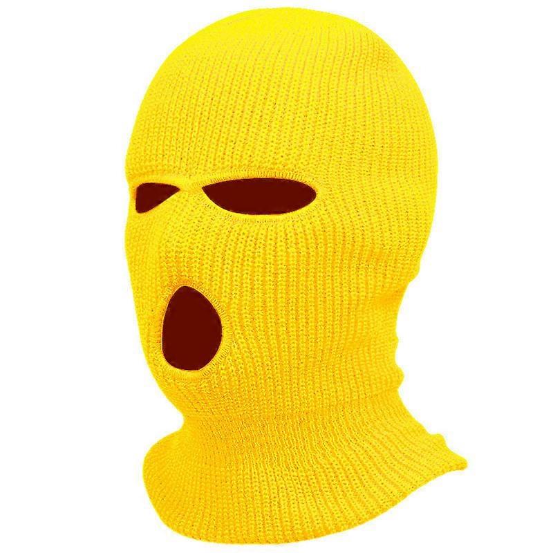 3 hål Vinter varm Unisex Balaclava Mask