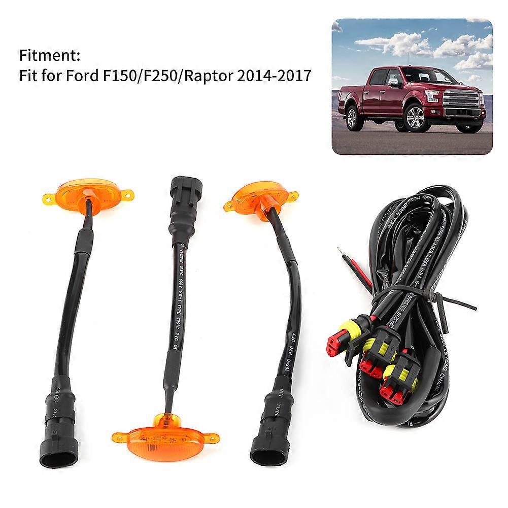 3pcs Front Grill Grille Light Daytime Running DRL Tunisia 3pcs Front Grill Grille Light Daytime Running DRL Tunisia