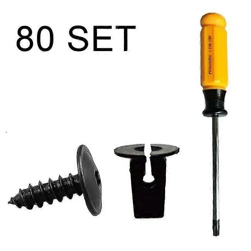 30/50 db autó ajtópanel csavarok szegecs ajtópanel körmök fekete torx csavar autó motor fedél alatt fröccsenésvédő önmetsző csavarok