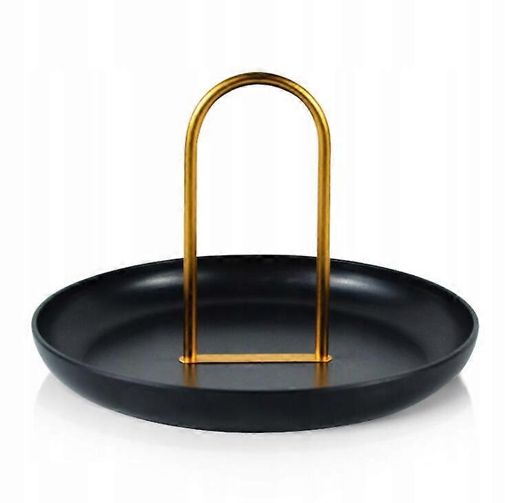 Plast rund bricka för smycken bricka