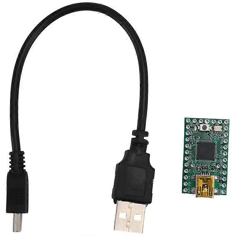 Teensy 2.0 USB AVR Development Board ATMEGA32U4 Expansion Board with Data Cable for