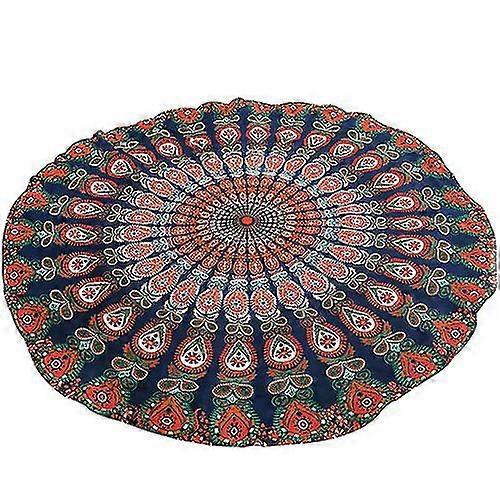 Indian Mandala Round Roundie Beach Throw Tapestry Hippy Boho Gypsy Beach Towel
