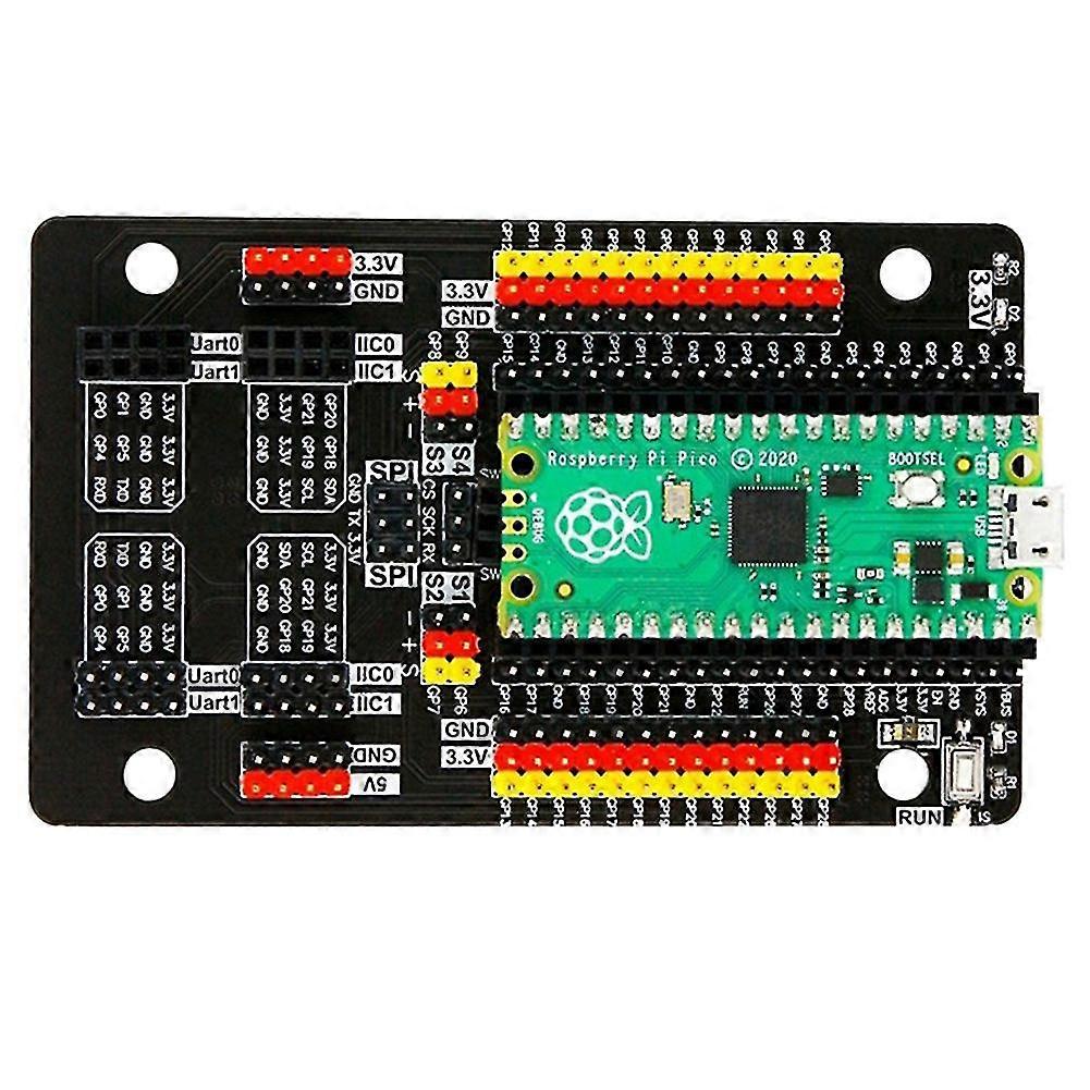 For Pico Gpio Module Sensor Expansion Board Multiple Functional Interfaces for Easy Connection