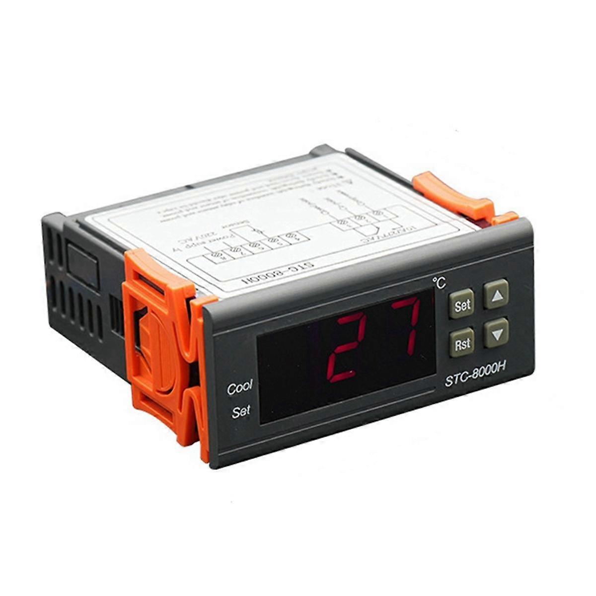 STC-8000H Seafood Machine Temperature Control Cold Storage Cabinet Thermostat Single Cooling over A