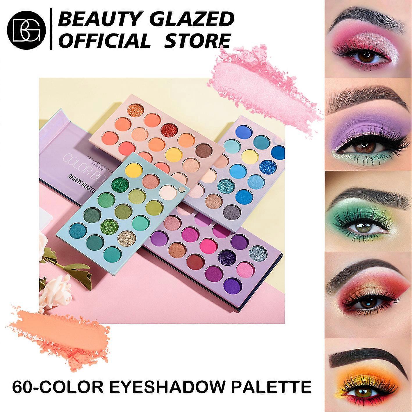 60 colors eyeshadow palette