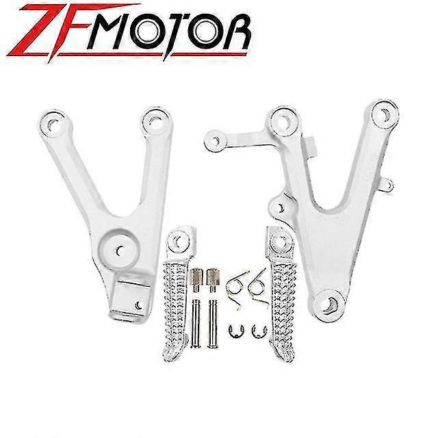 Repose-pieds de pédale de moto Support de repose-pieds avant repose-pieds repose-pieds pour Yamaha Yzf R6 Yzfr6 2003 2004 2005 R6s 20062010