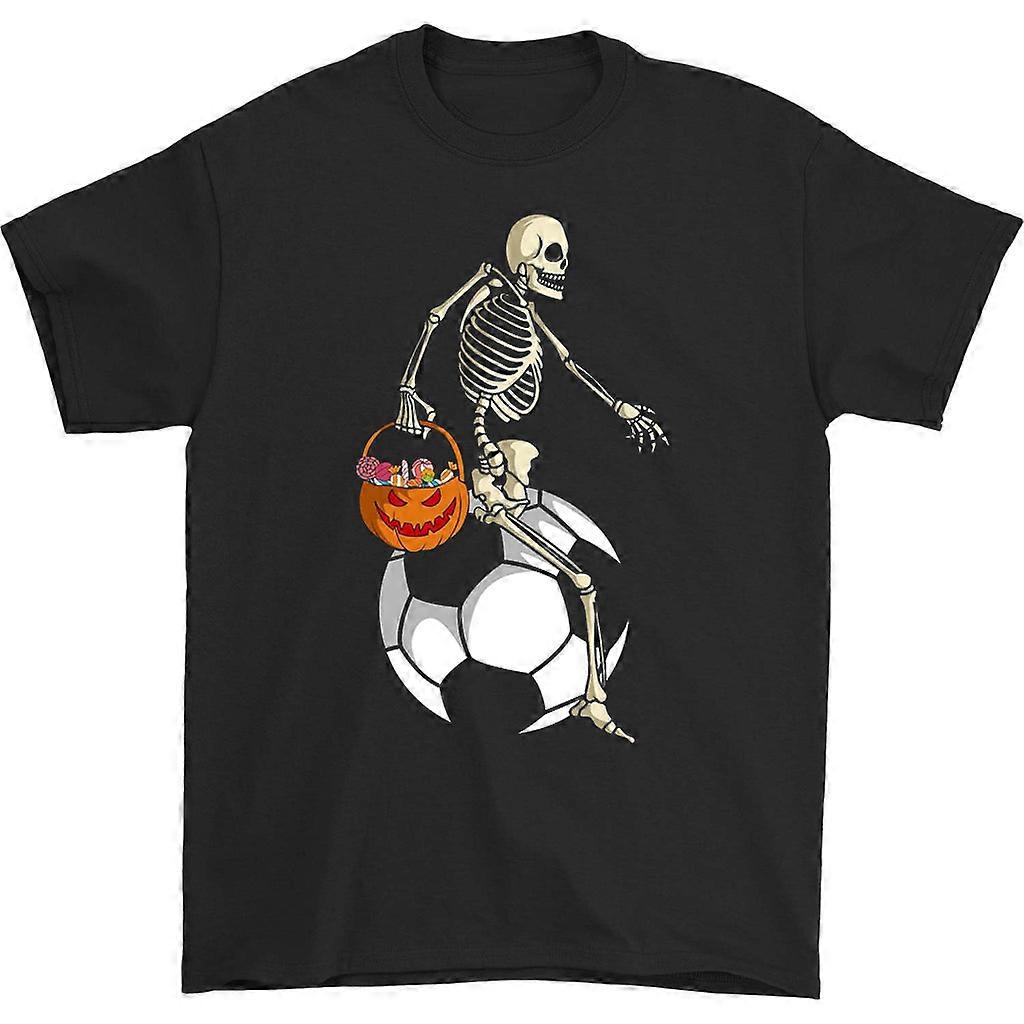 Skeleton Soccer Ball T-shirt
