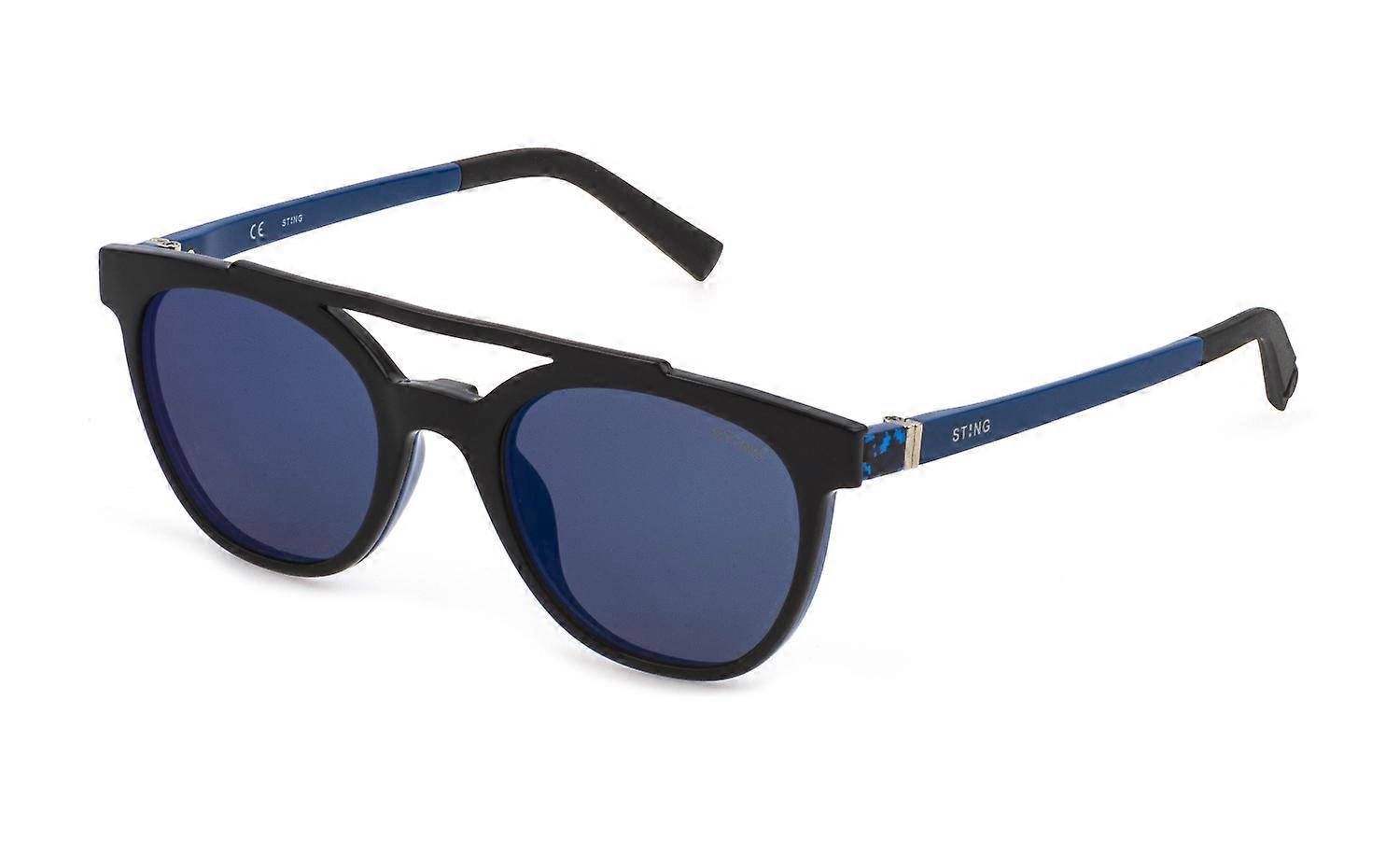 Eyewear Frames Sting SSJ686 VAPP MIMETICO CAMOUFLAGE BLU+BLU PIENO 47/18/130 Junior