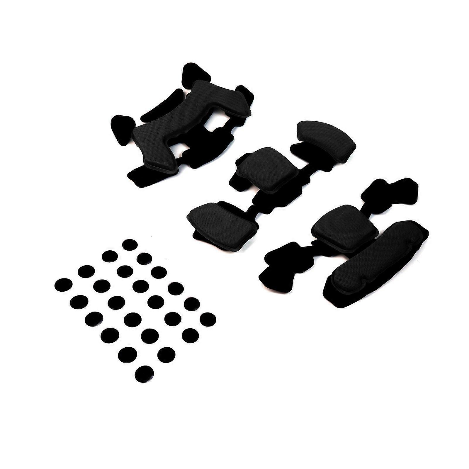 Memory Foam 33PCSSet Tactical Pad Replacement Airsoft Paintball Pads Cushion Accessories Protective Mat for ACH Team Wendy