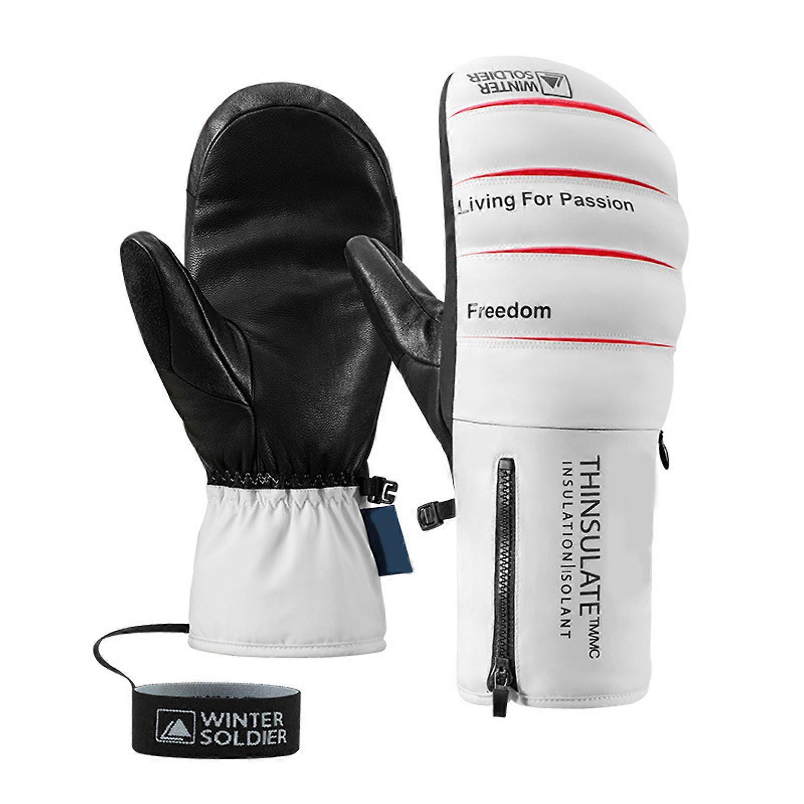 Winter Professional Ski Warm Gloves Windproof Thermal Sports Gloves for Snowboard Skating