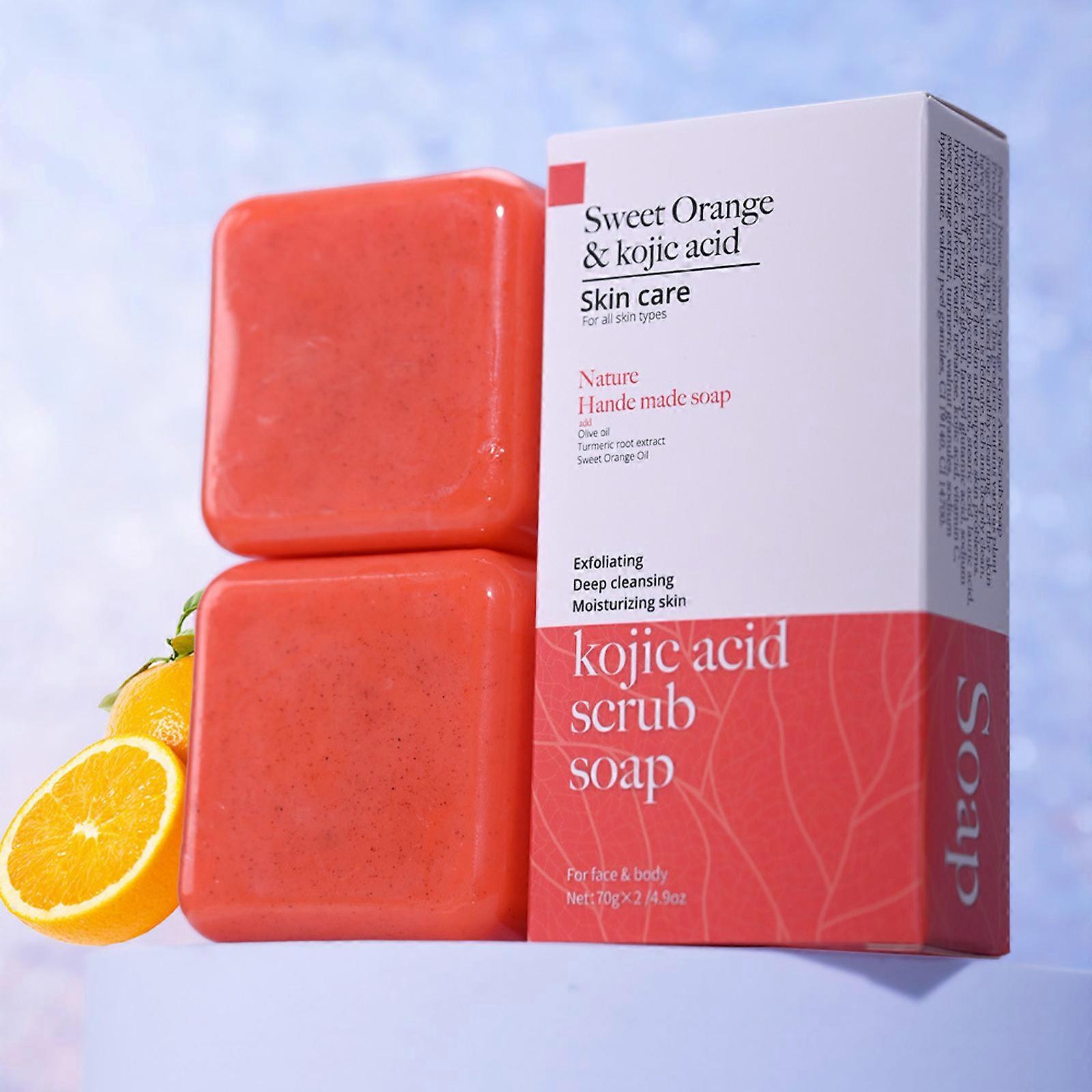 Soap For Body And Face Clean Smoothly Skin Soap For Acnes Dark Spots Hyperpigmentation Clean Natural Handmake Soap
