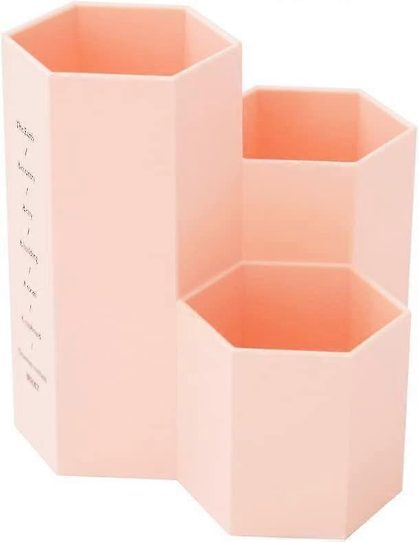 Pen Holder Multifunctional Blue White Pink Pen Holder Different Size Plastic Combination Table