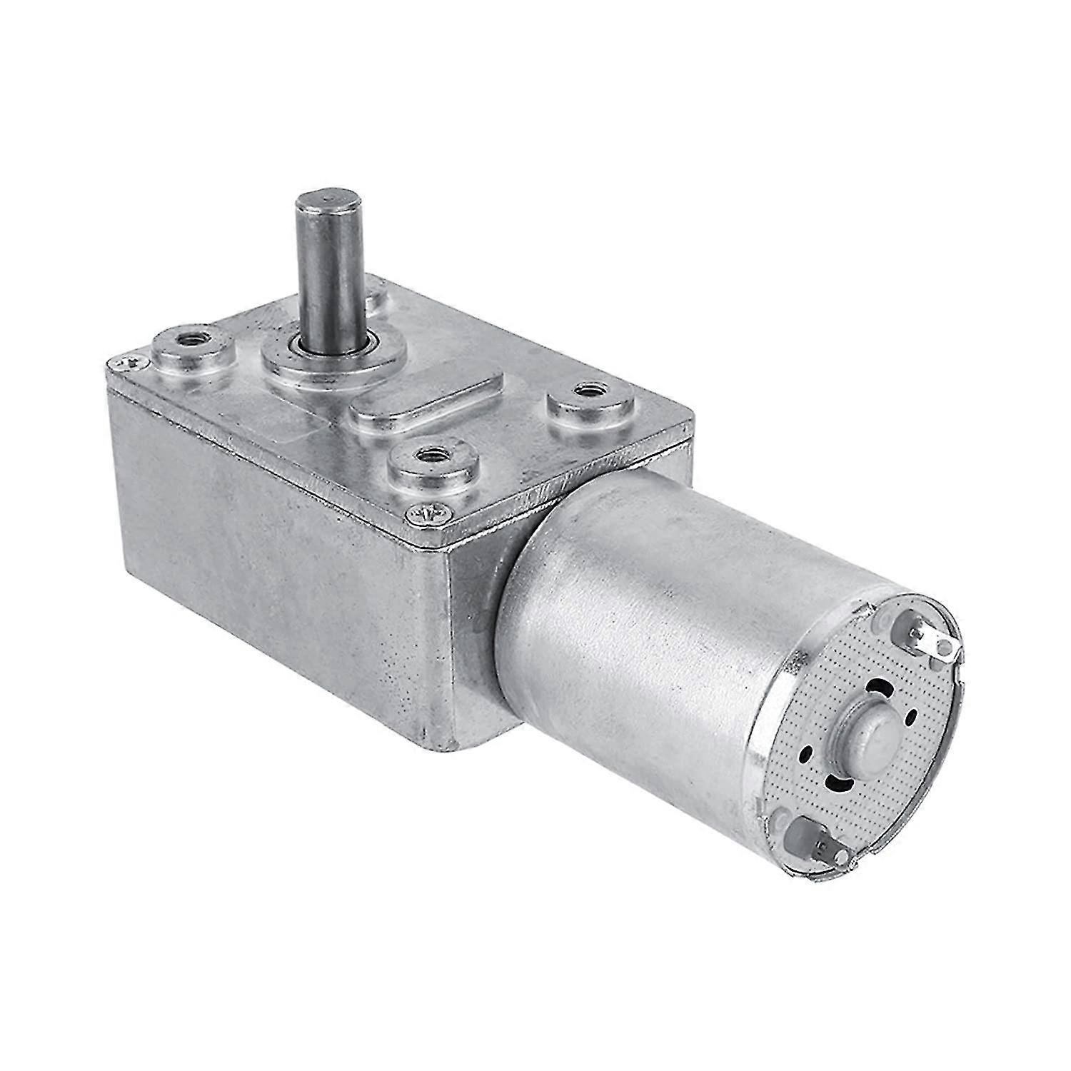 Dc Geared Motor High Torque Electric Micro Speed Geared Motor (silver) (1pcs)