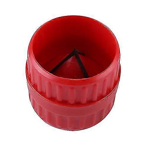 Inner-outer Reamer Copper Tube Pipe Reamer Petg And Acrylic Tubing Chamfer Tool Pipe Deburring Tool (red)(1pcs)