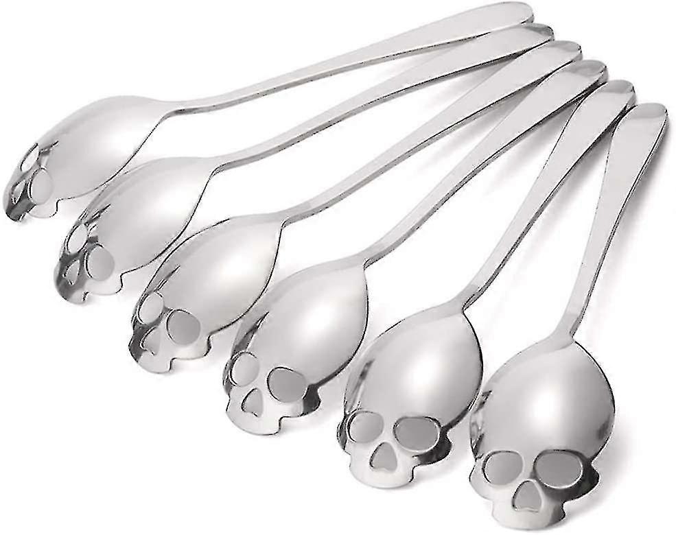 Skull Spoons,  Stainless Steel Coffee