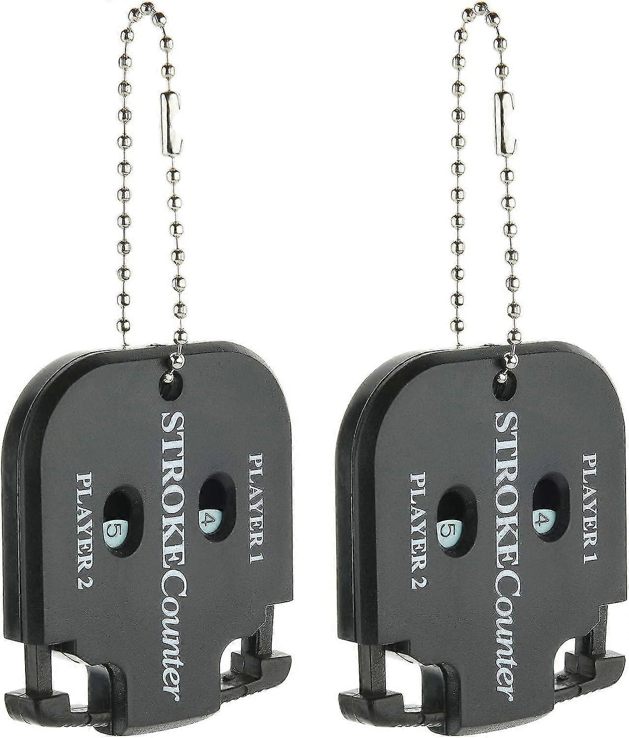 2pcs Golf Score Counter, Handheld Tally Counter, Portable Shot Stroke Number Counter Clicker For Golf Game Scorekeeper Mechanical Digital Scoreboard -