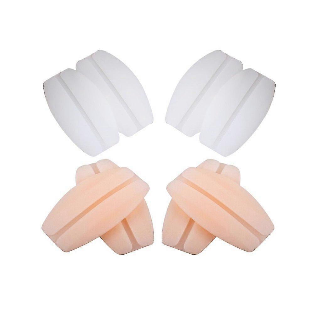 4Pairs Bra Strap Cushion Holder, Non-slip Silicone Shoulder Pads Relief Pain