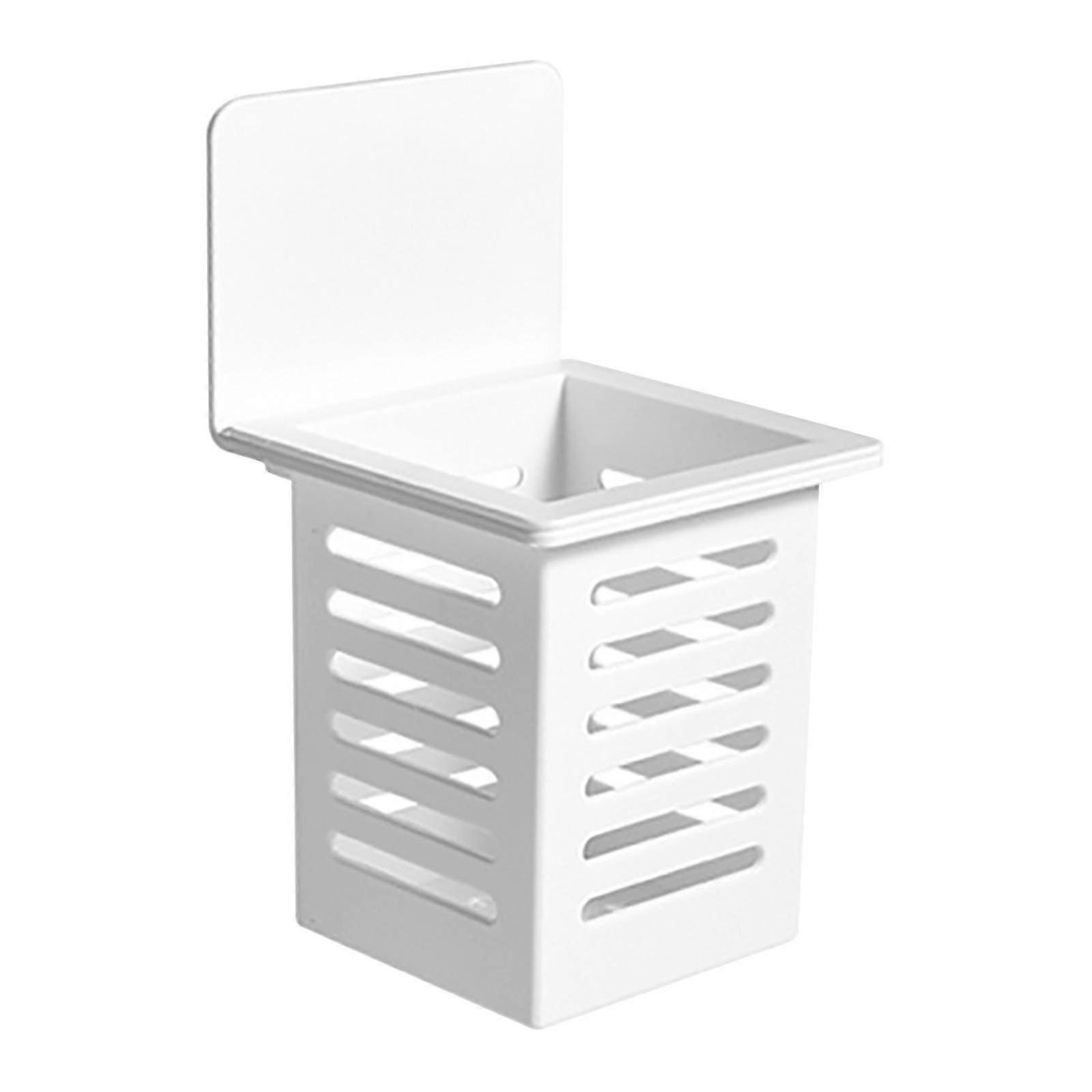 2 Pack Kitchen Wall-mounted Chopsticks Cage Kitchen Multi-purpose Tableware Storage Box