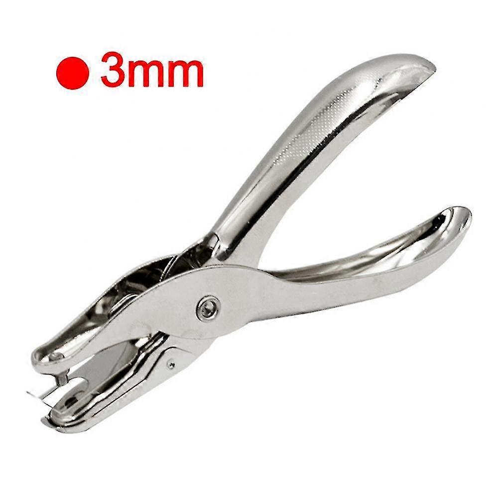 Punching Forceps No Offset Portable Office Appliance Paper Punch Automatically Reset Convenient