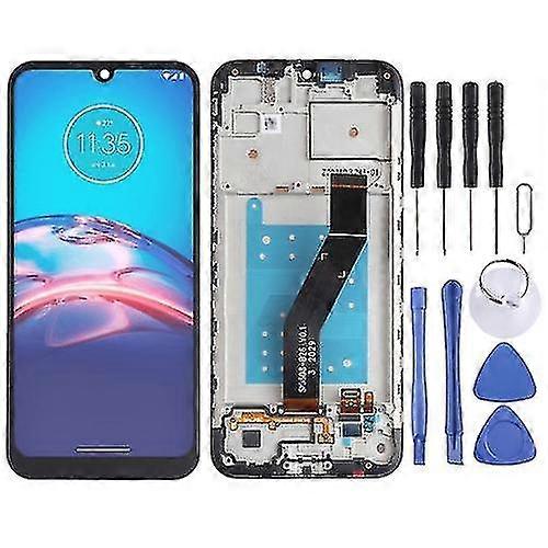 Tft Lcd Screen compatible with Motorola Moto E6i Xt2053-5 Digitizer Full Assembly With Frame