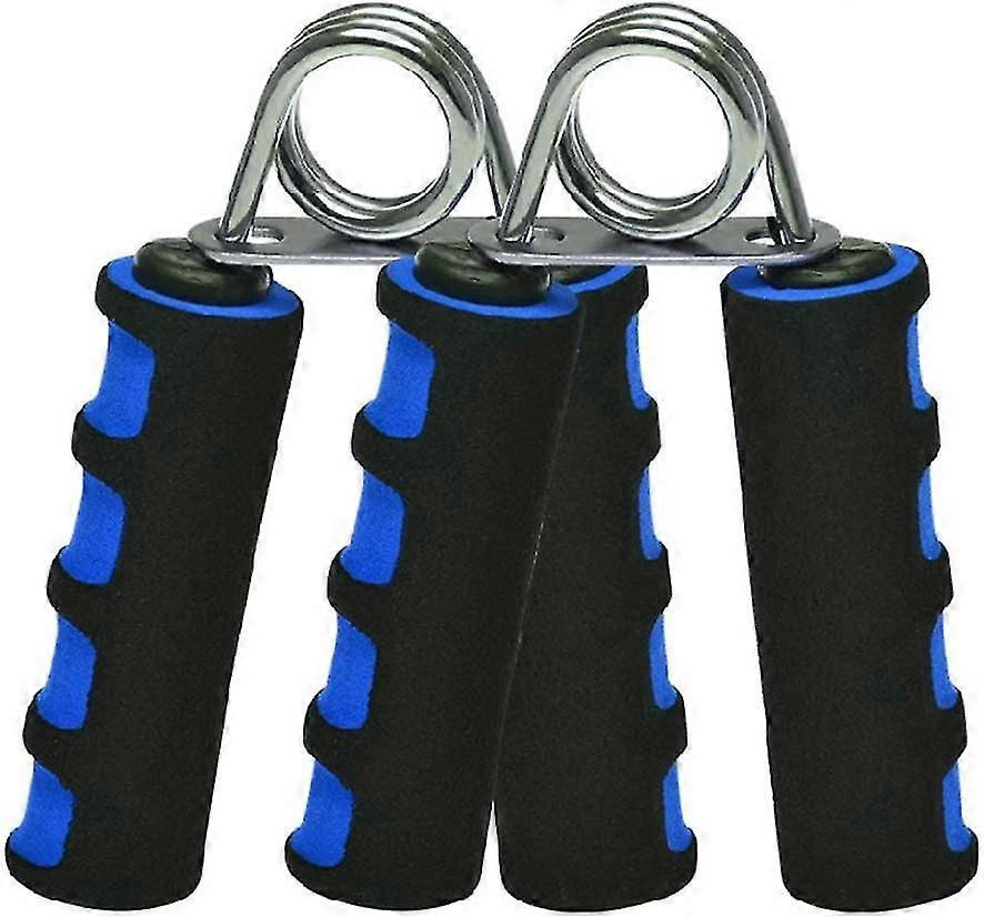 hand force trainer blue metal tight handshake shake hands