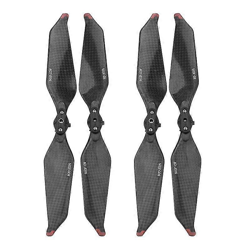 2 Pairs Carbon Fiber Propellers Quick Release Foldable 2-blade Props For Mavic 3