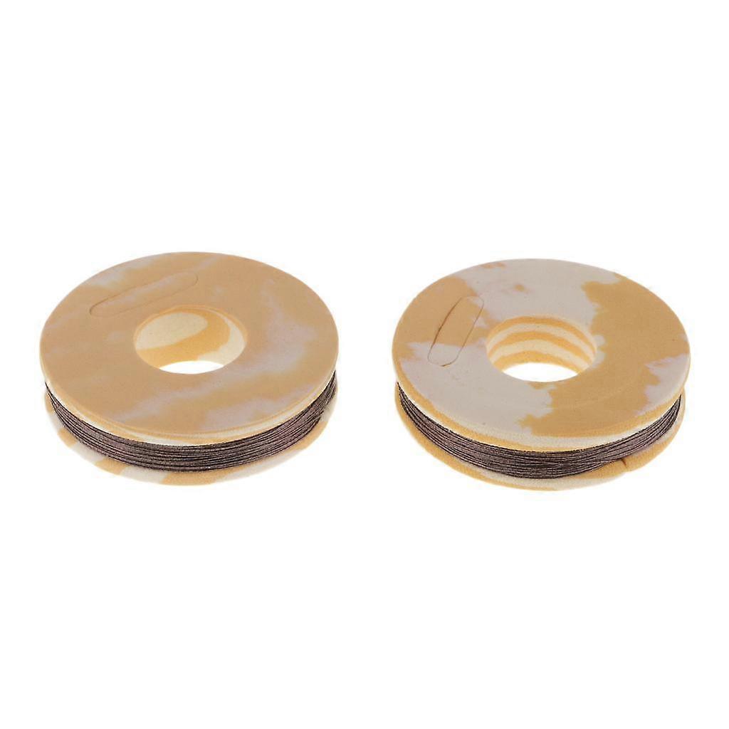 Fishing Rod Guide Ring Wrapping Line Tying Thread Fix Line Dark Chocolate