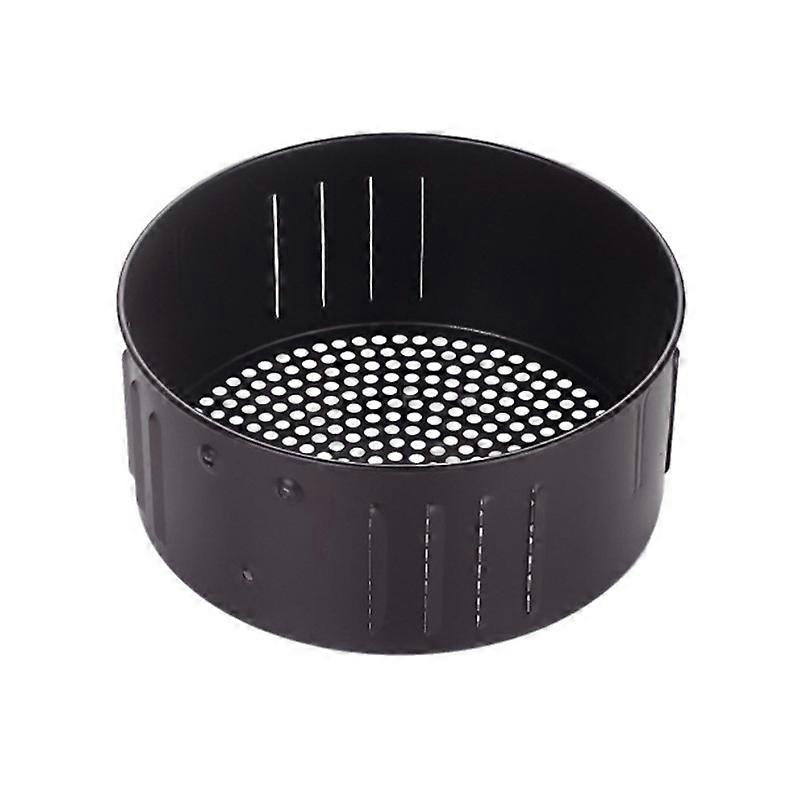 Universal Air Fryer Replacement Basket, Non Stick Air Frying Baking Pan Dish Kitchen Roasting Tin Cooking Drain Oil Baking Tray, Dishwasher Safe